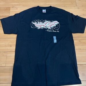 ALSTYLE APPAREL
& ACTIVEWEAR Virginia Beach Navy Men Large T shirt